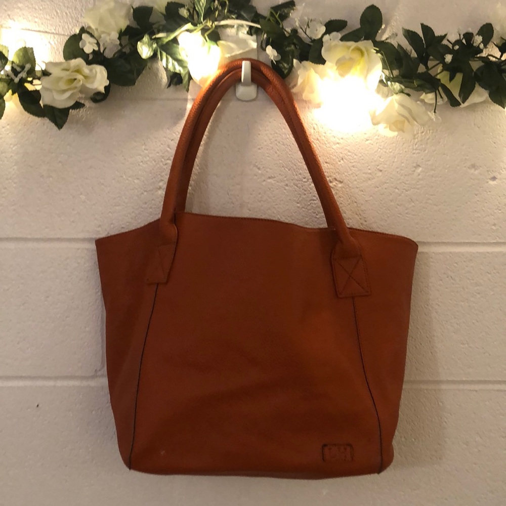 Louen Hide large leather tote & envelope purse